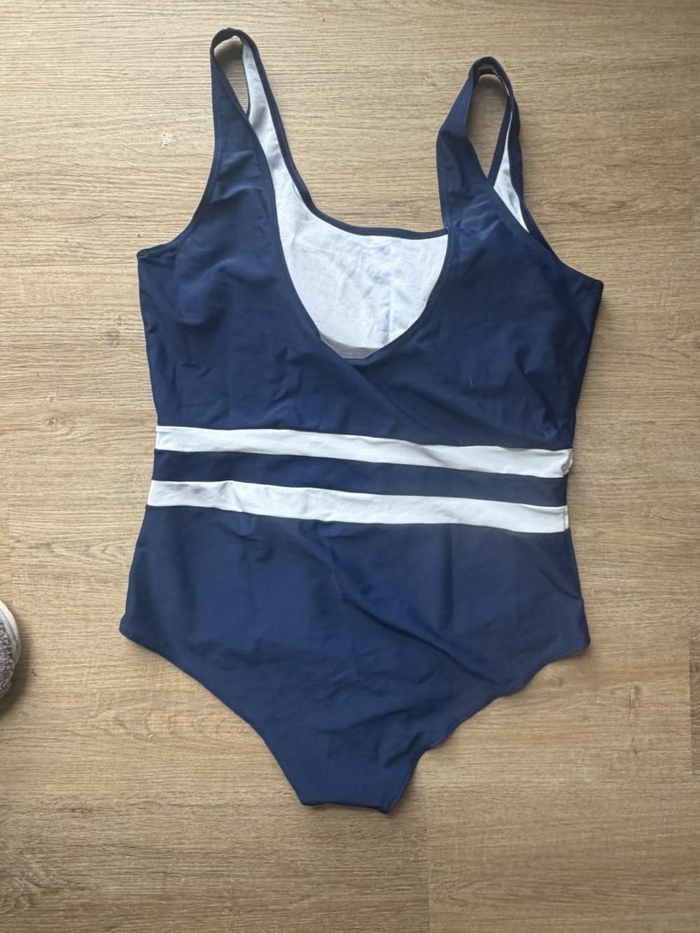 Ekouaer Navy One piece - Larege